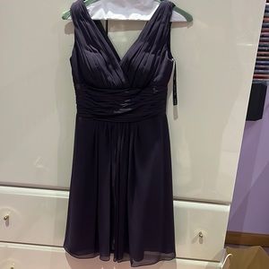 Plum purple dress
